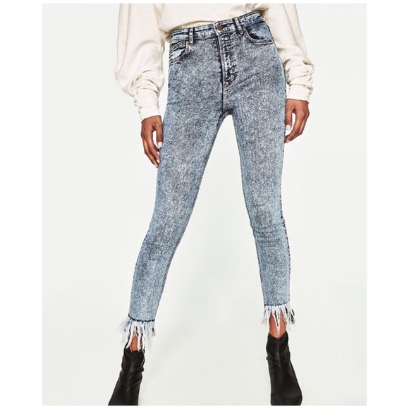 Zara Denim - ZARA TRAFALUC high rise denim 9794/076/400